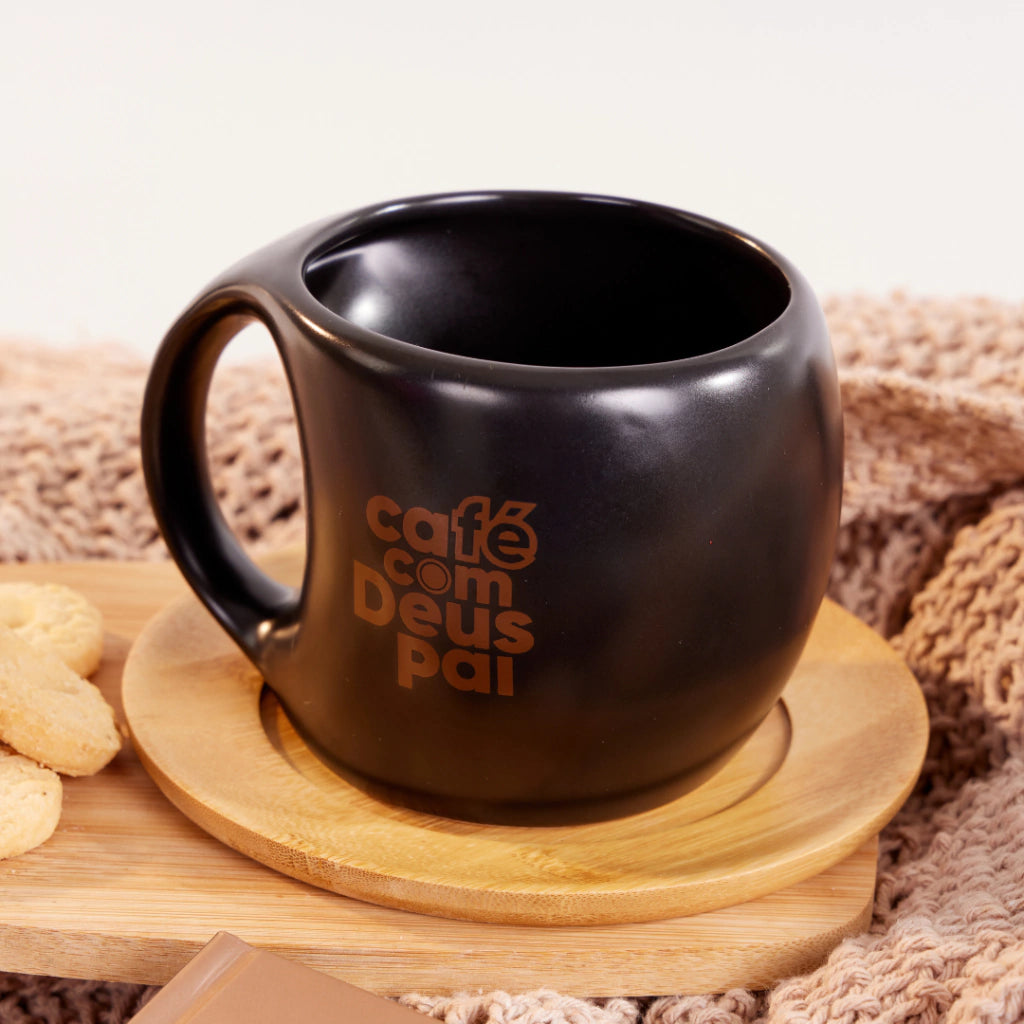 Combo Café com Deus Pai Vol.6 (capa dura) + caneca