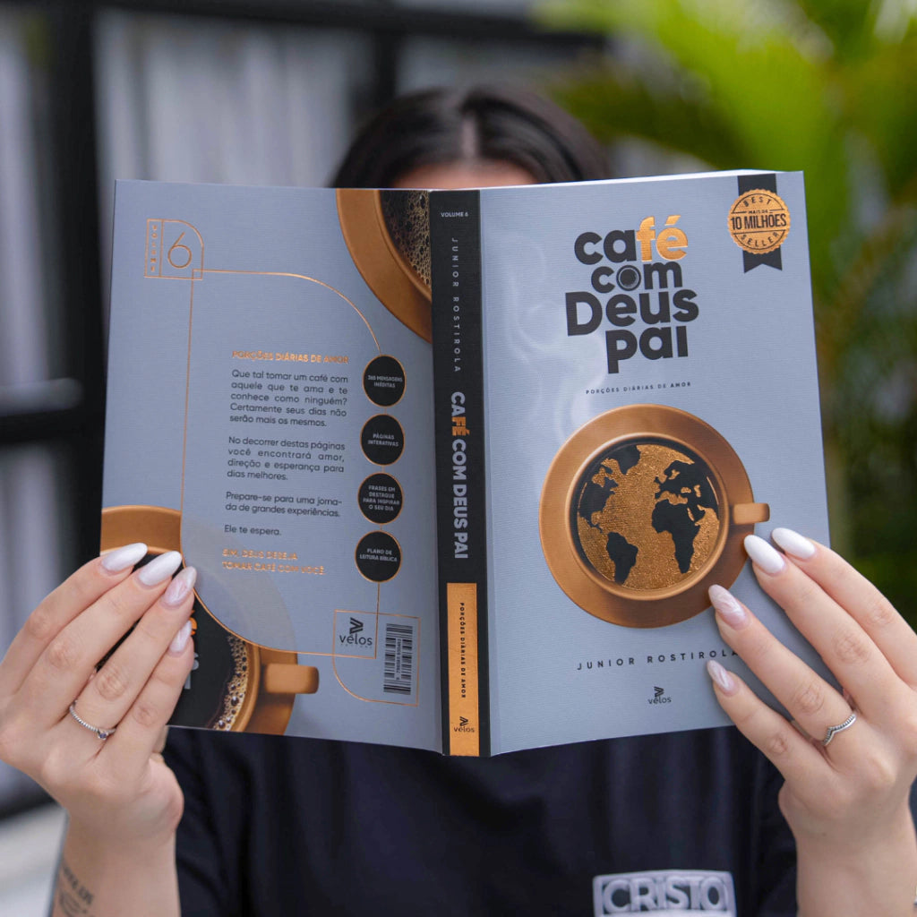 5 livros Café com Deus Pai vol.6 (brochura) + 30 Dias para transformar sua vida (presente)